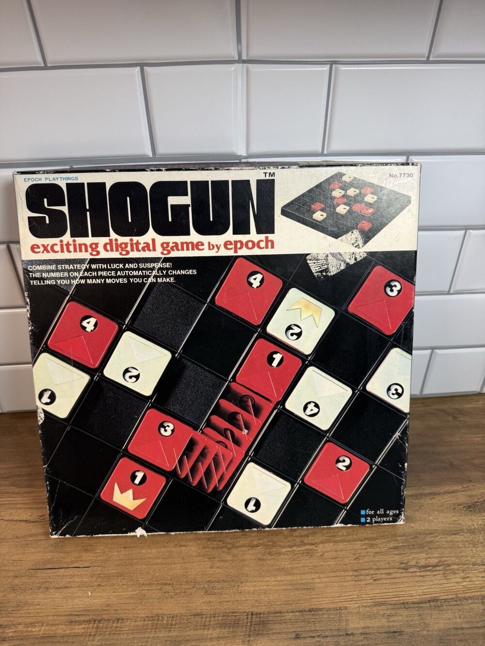Shogun Exciting Digital Board Game 1976 By Epoch 100% Complete